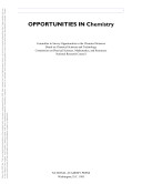 Opportunities in Chemistry
