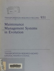 Maintenance Management Systems in Evolution