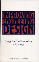 Improving Engineering Design Designing For Competitive Advantage
