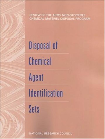 Disposal Of Chemical Agent Identification Sets: Review Of The Army Non-Stockpile Chemical Material Disposal Program