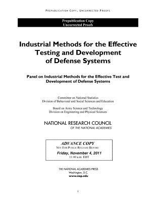 Industrial Methods For The Effective Development And Testing Of Defense Systems