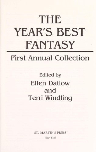 The Year's Best Fantasy