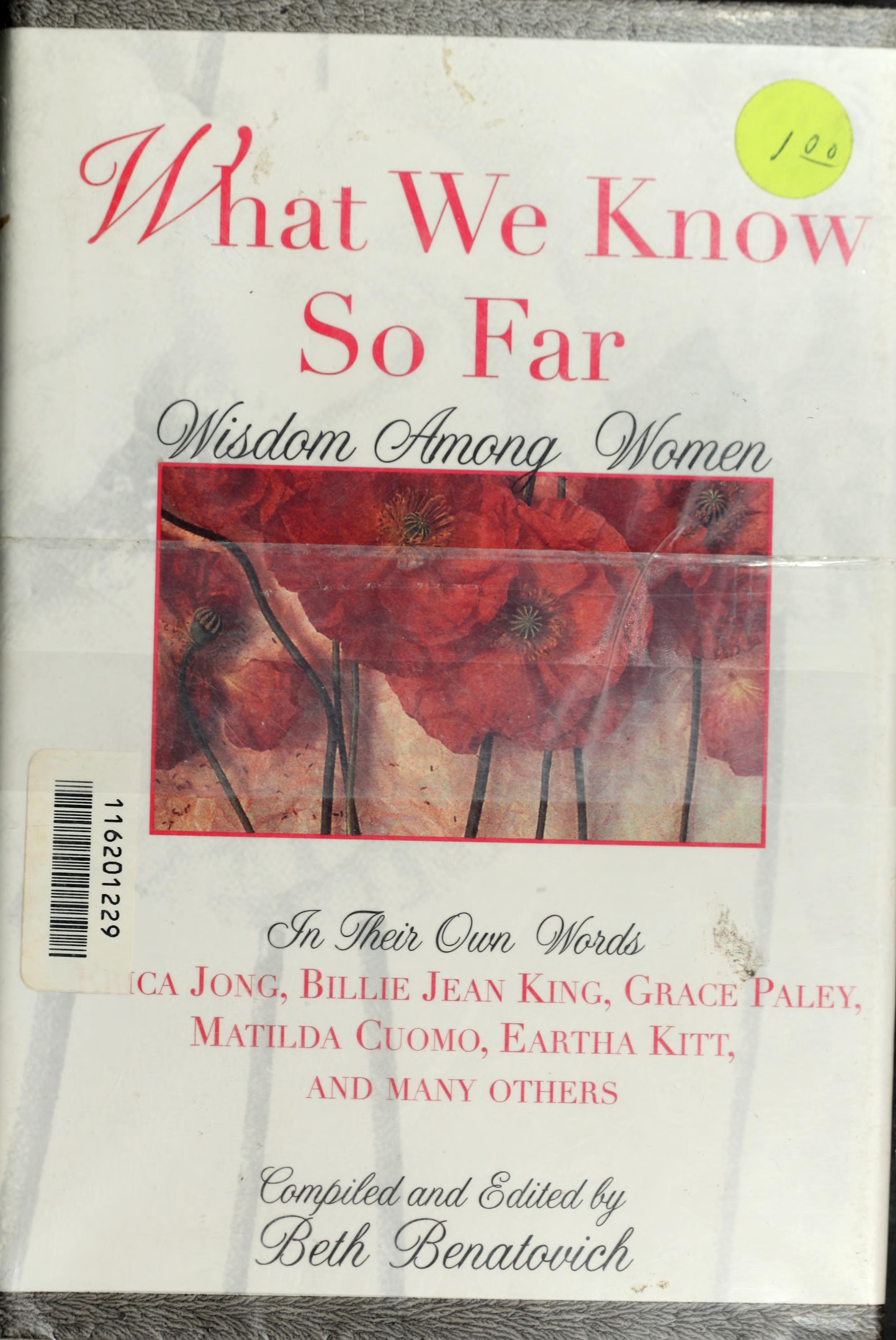 What We Know So Far: Wisdom Among Women