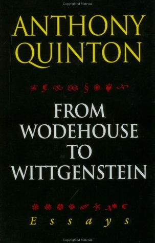 From Wodehouse To Wittgenstein: Essays