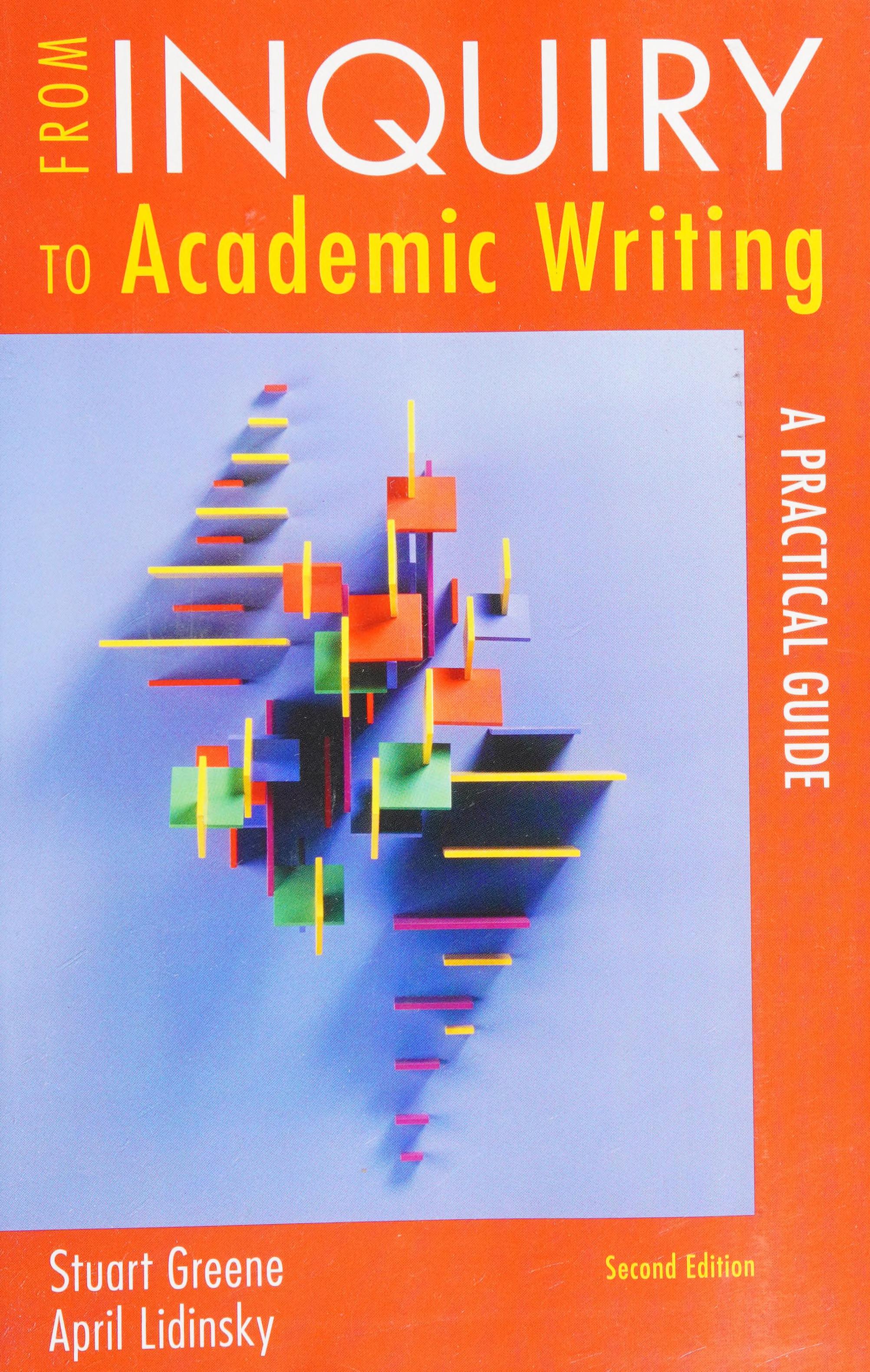 From Inquiry To Academic Writing From Inquiry To Academic Writing