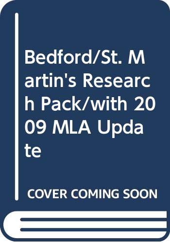Generic Research Pack with 2009 Mla Update