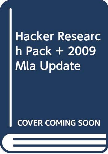 Hacker Research Pack with 2009 Mla Update