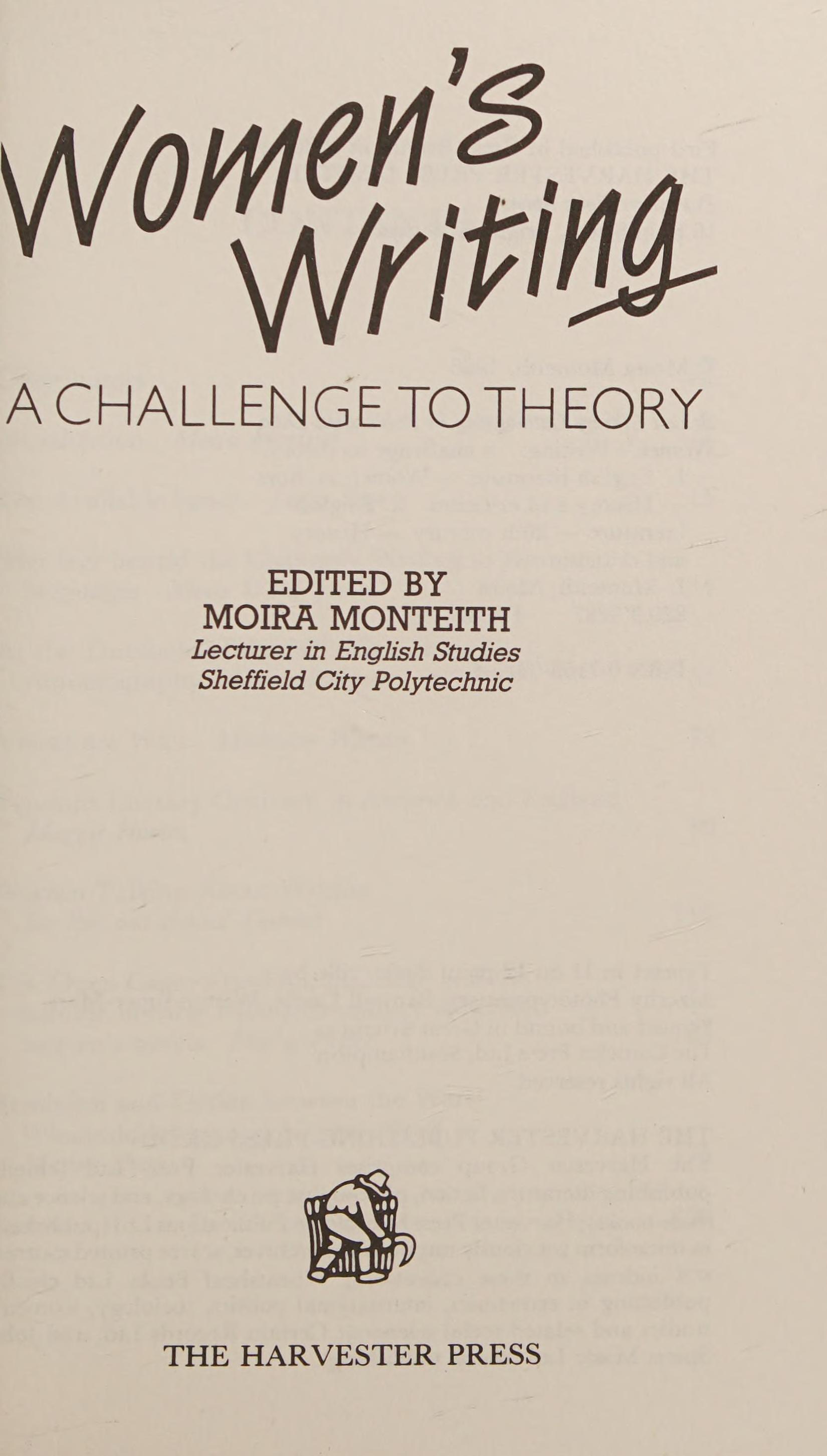 Women's Writing