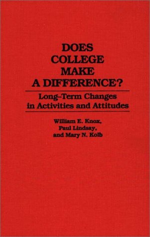 Does College Make a Difference?