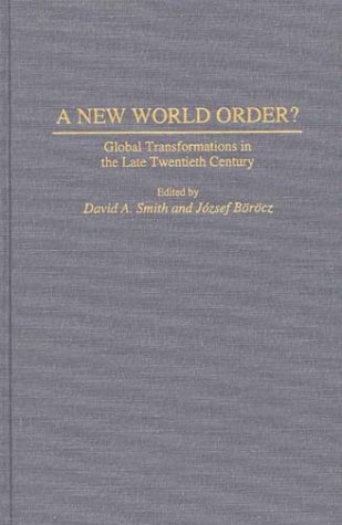 A New World Order?