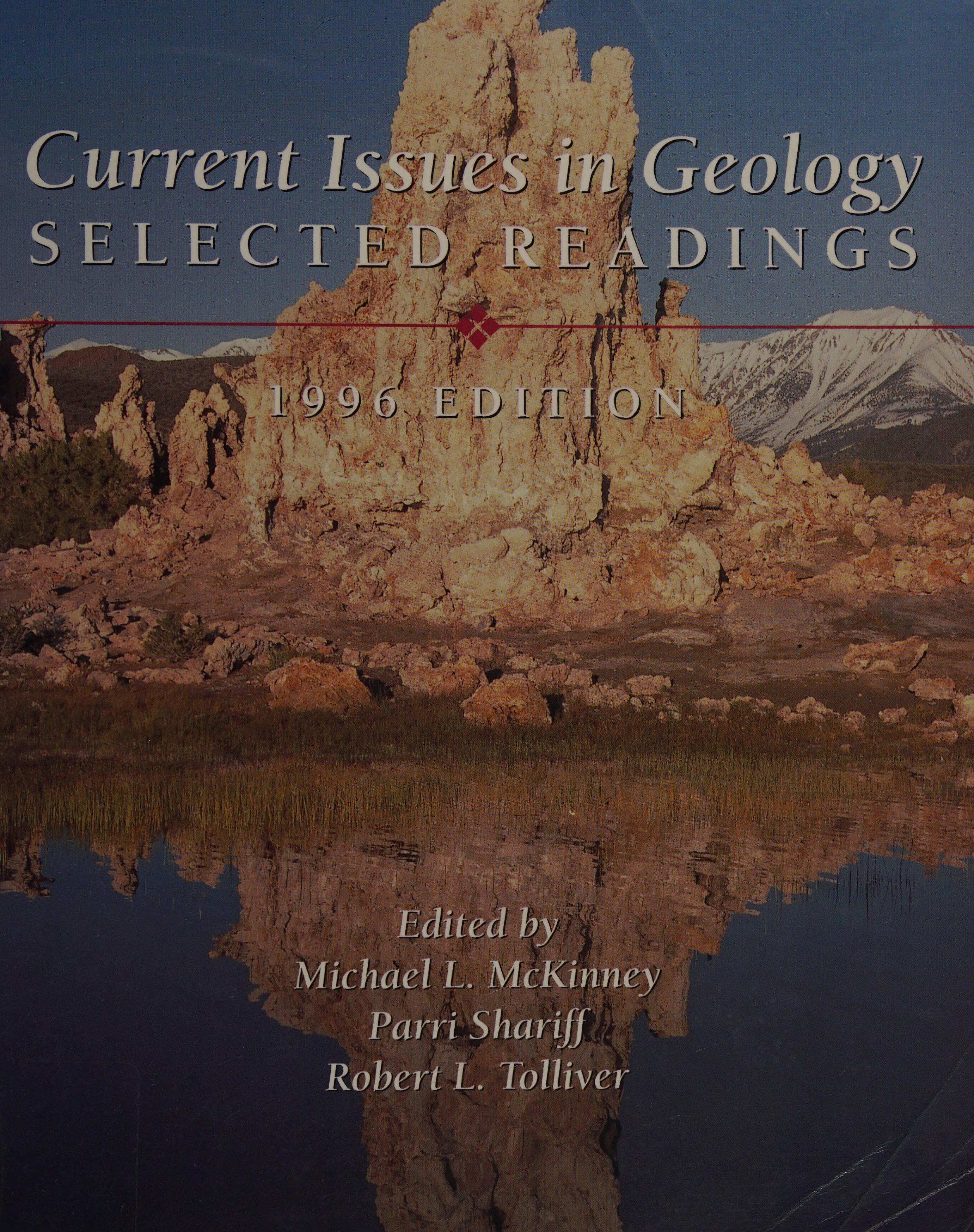 Current Issues in Geology, 1996 Edition