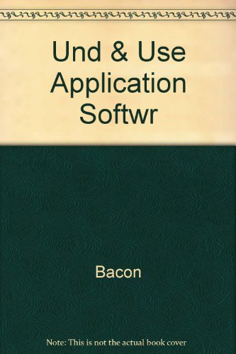 Und & Use Application Softwr