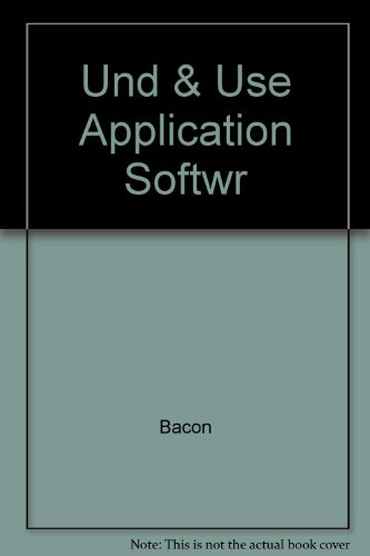 Und & Use Application Softwr