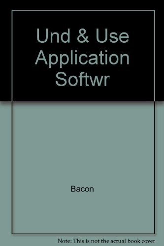 Und & Use Application Softwr