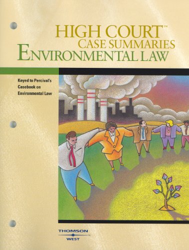 High Court Case Summaries on Environmental Law