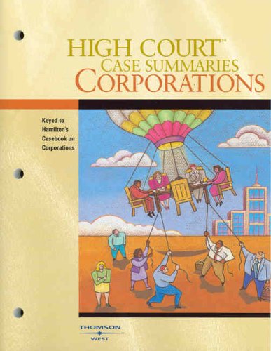 High Court Case Summaries on Corporations