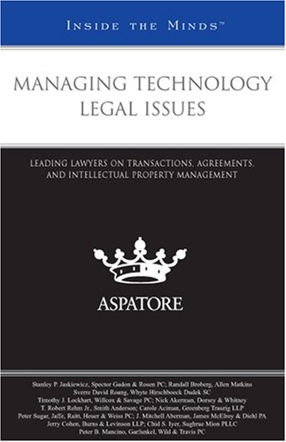 Managing Technology Legal Issues
