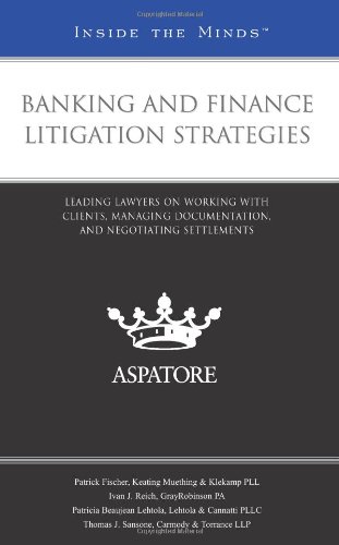 Banking and Finance Litigation Strategies