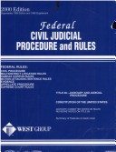 Federal Civil Judicial Procedure 2000