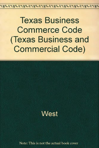 Texas Business and Commerce Code