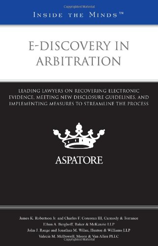 E-Discovery in Arbitration