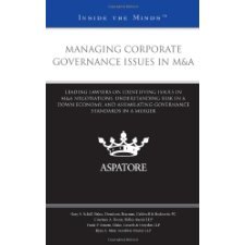 Managing Corporate Governance Issues in M&A