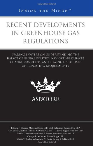 Recent Developments in Greenhouse Gas Regulations