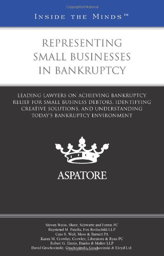 Representing Small Businesses in Bankruptcy