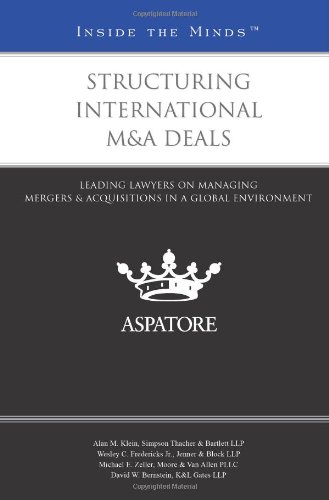 Structuring International M&a Deals