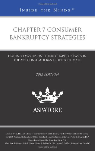 Chapter 7 Consumer Bankruptcy Strategies