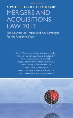Mergers and Acquisitions Law 2013