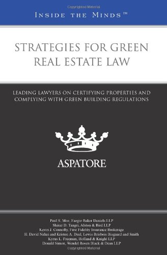 Strategies for Green Real Estate Law