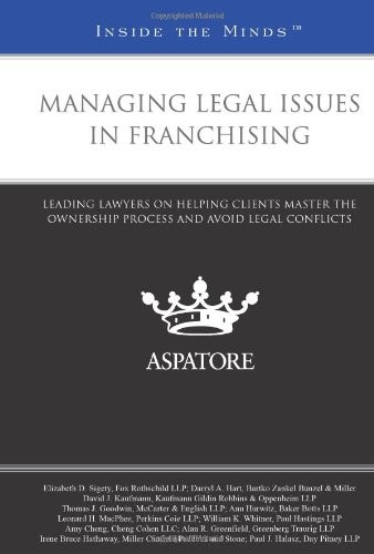 Managing Legal Issues in Franchising