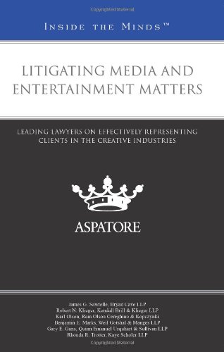 Litigating Media and Entertainment Matters