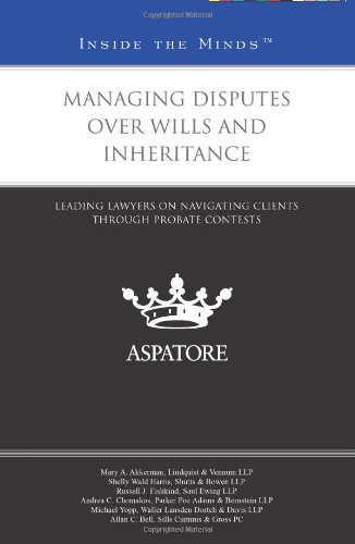 Managing Disputes over Wills and Inheritance