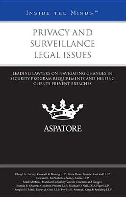 Privacy and Surveillance Legal Issues