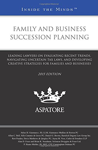 Family and Business Succession Planning, 2015 Ed