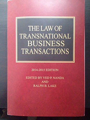 The Law of Transnational Business Transactions