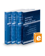 McKinney's New York Rules of Court