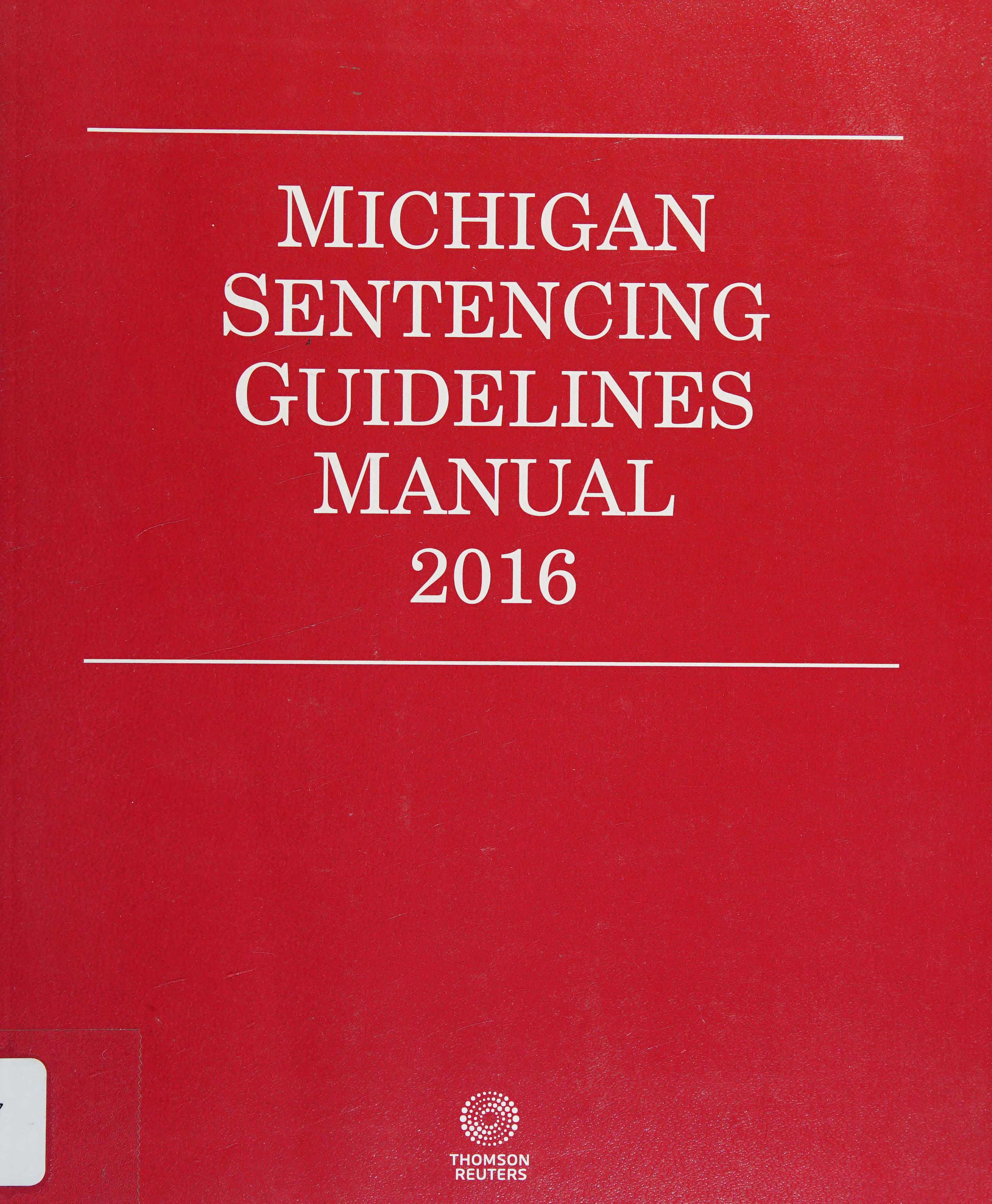 Michigan Sentencing Guidelines 2016