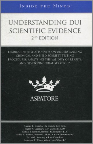 Understanding Dui Scientific Evidence, 2nd Edition