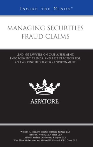 Managing Securities Fraud Claims