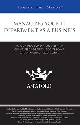 Managing Your IT Department as a Business