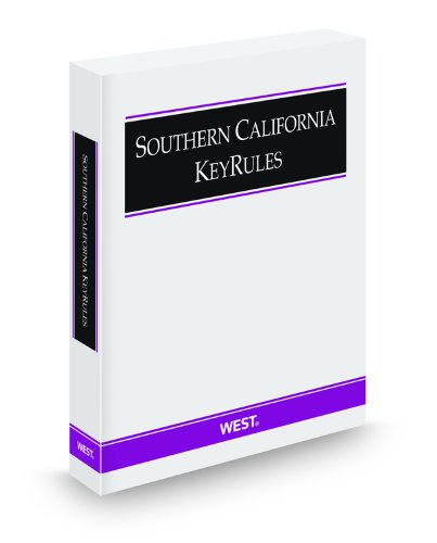 Southern California KeyRules, 2009 Ed