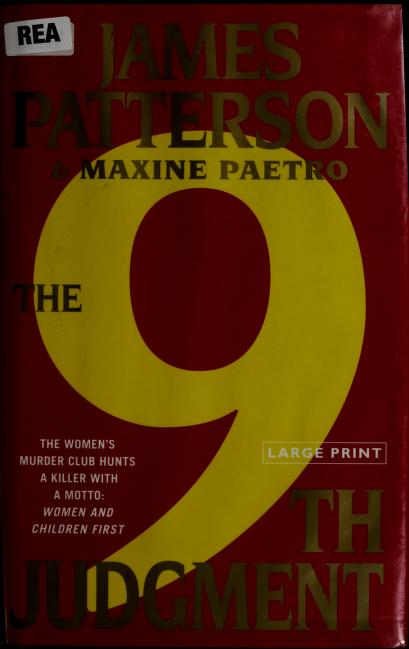 The 9th Judgment by James Patterson and Maxine Paetro, ISBN 9780316085083