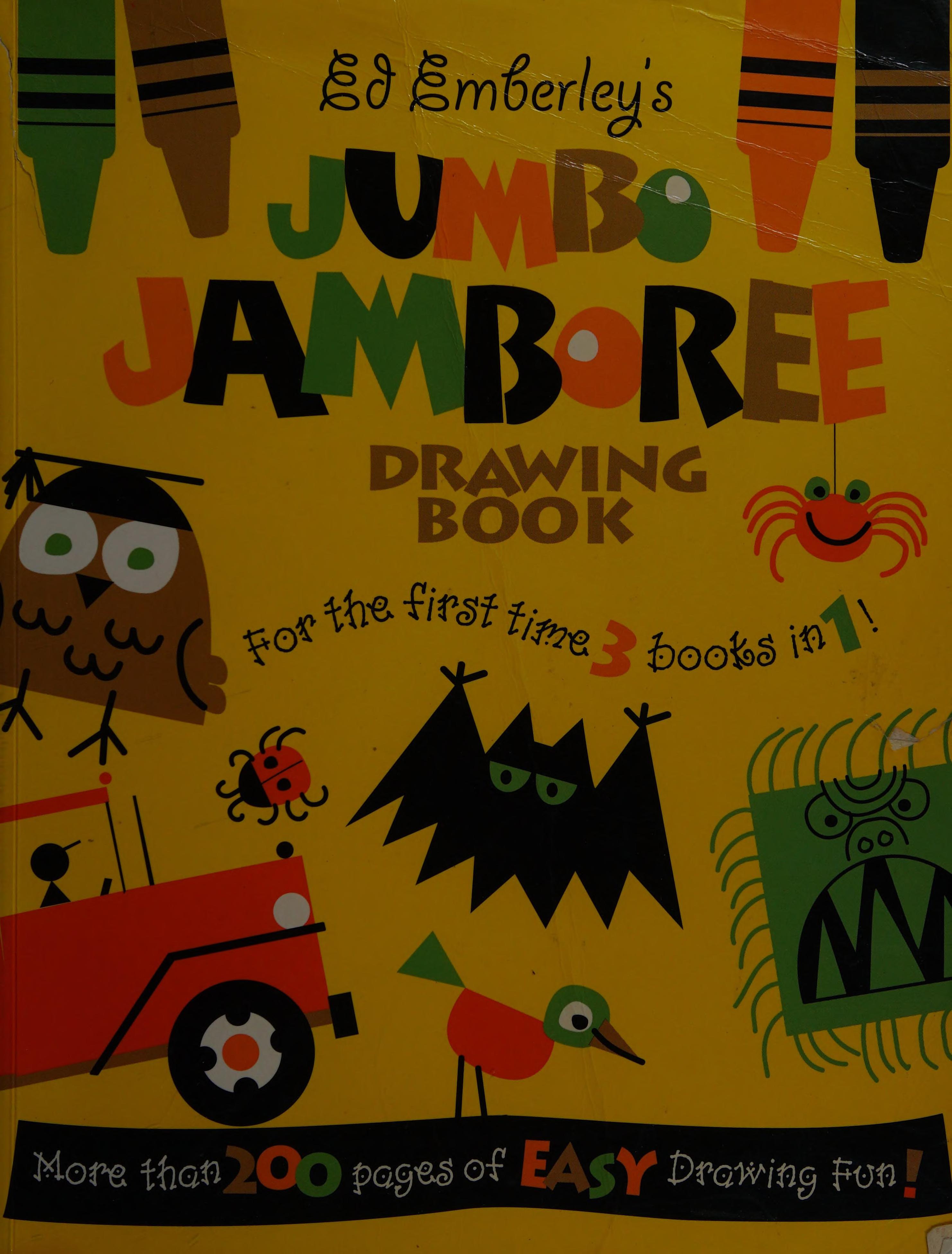 Ed Emberley's Jumbo Jamboree Drawing Book