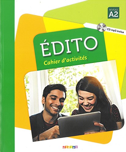 Edito 2 Niv.A2 - Livre + Cd Mp3 + Dvd