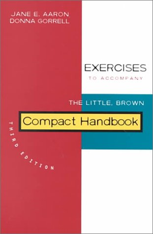 Exercises to Accompany the Little, Brown Compact Handbook