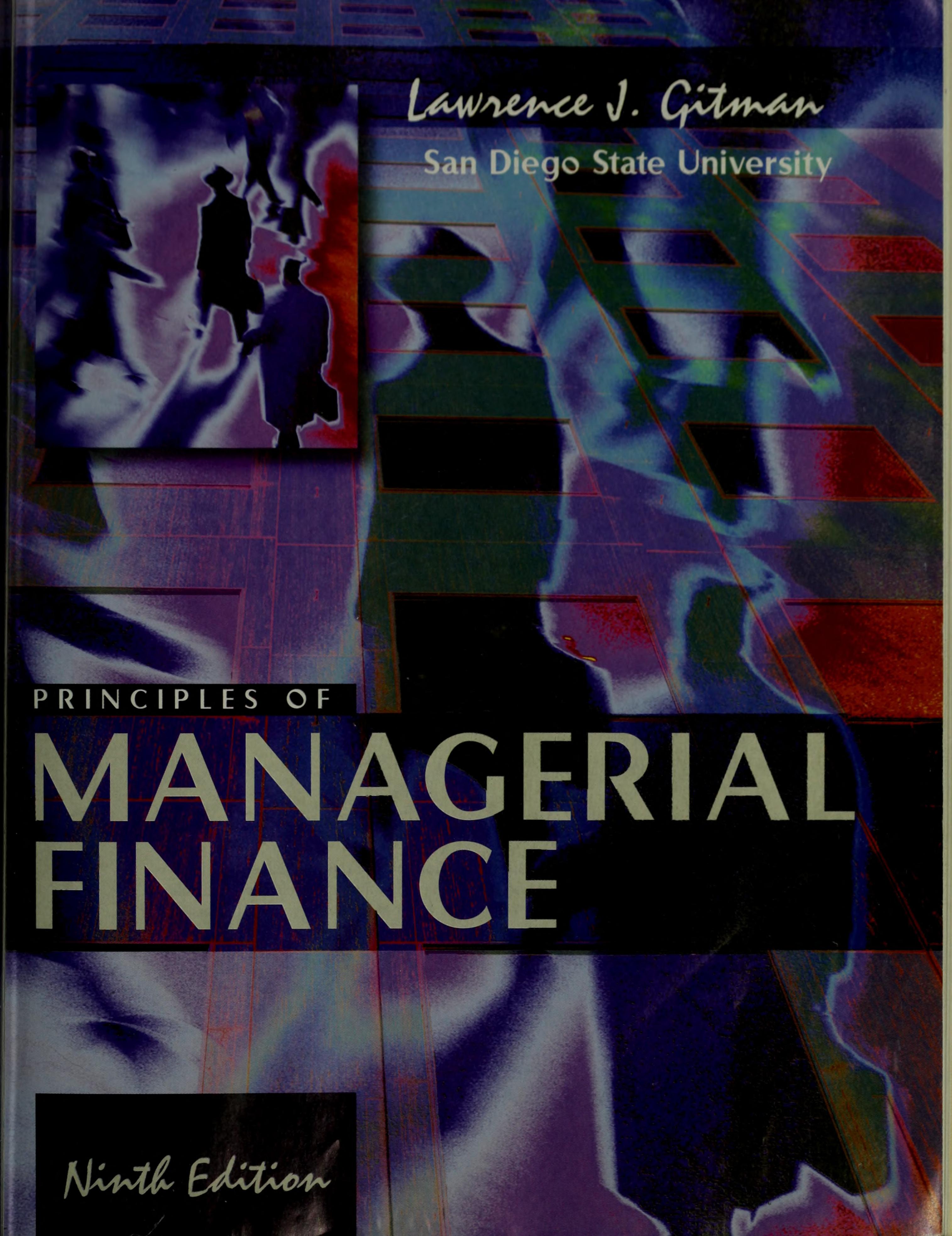 Principles of Managerial Finance