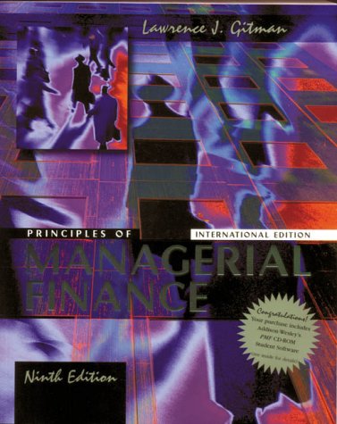 Principles of Managerial Finance